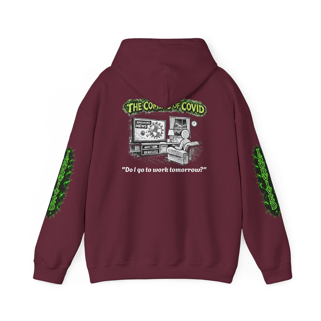 I Survived 2020 — Director's Cut S1:E2 "The Coming of COVID" | Pandemic Edition Hoodie Sweatshirt