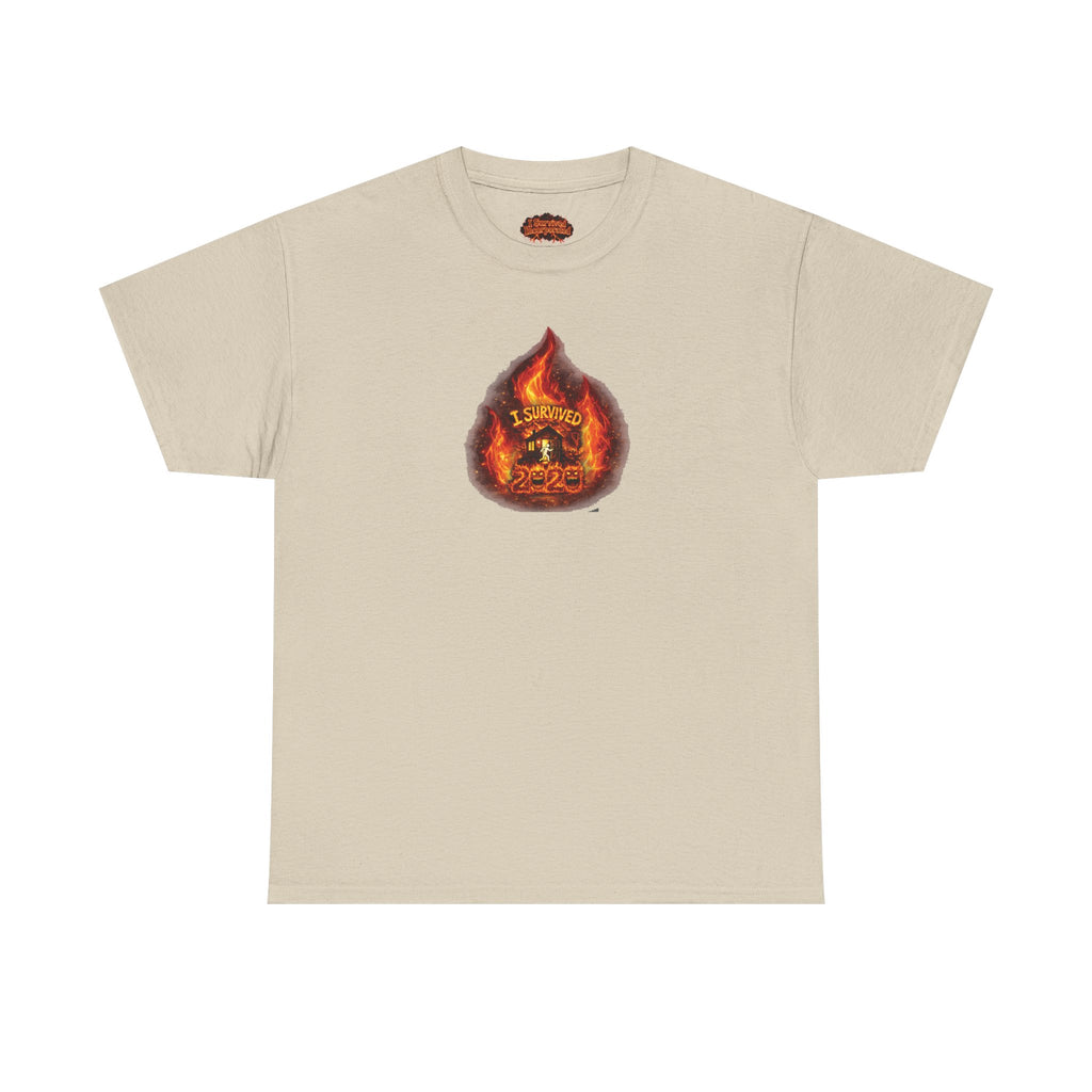 I Survived 2020 — WILDFIRES S2:E3: Director's Cut "The California Wildfires" Memorial Unisex Heavy Cotton Tee
