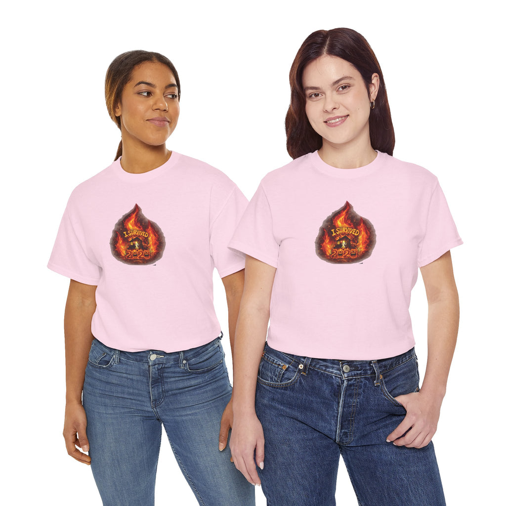 I Survived 2020 — WILDFIRES S2:E1: Director's Cut "Berry Creek" Memorial Unisex Heavy Cotton Tee
