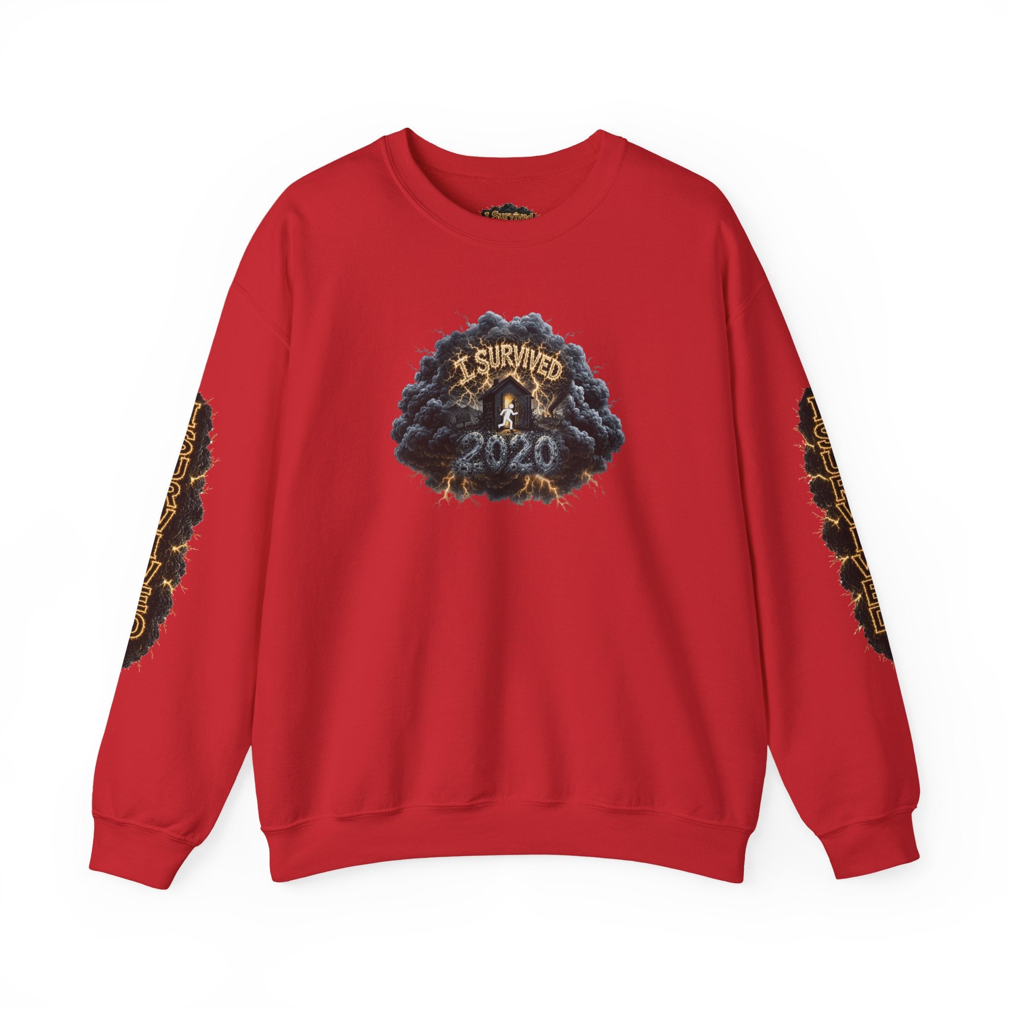 I Survived 2020 — Original PILOT Design: Director's Cut Special Edition Unisex Heavy Blend™ Crewneck Sweatshirt