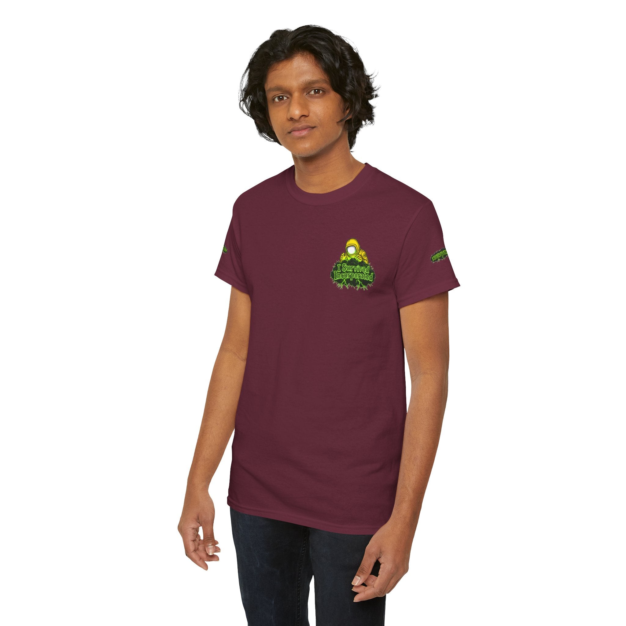I Survived 2020 — "Please Stand By" Test Pattern Toxic Signal Tee Special Edition Summer Premiere Unisex Heavy Cotton Tee