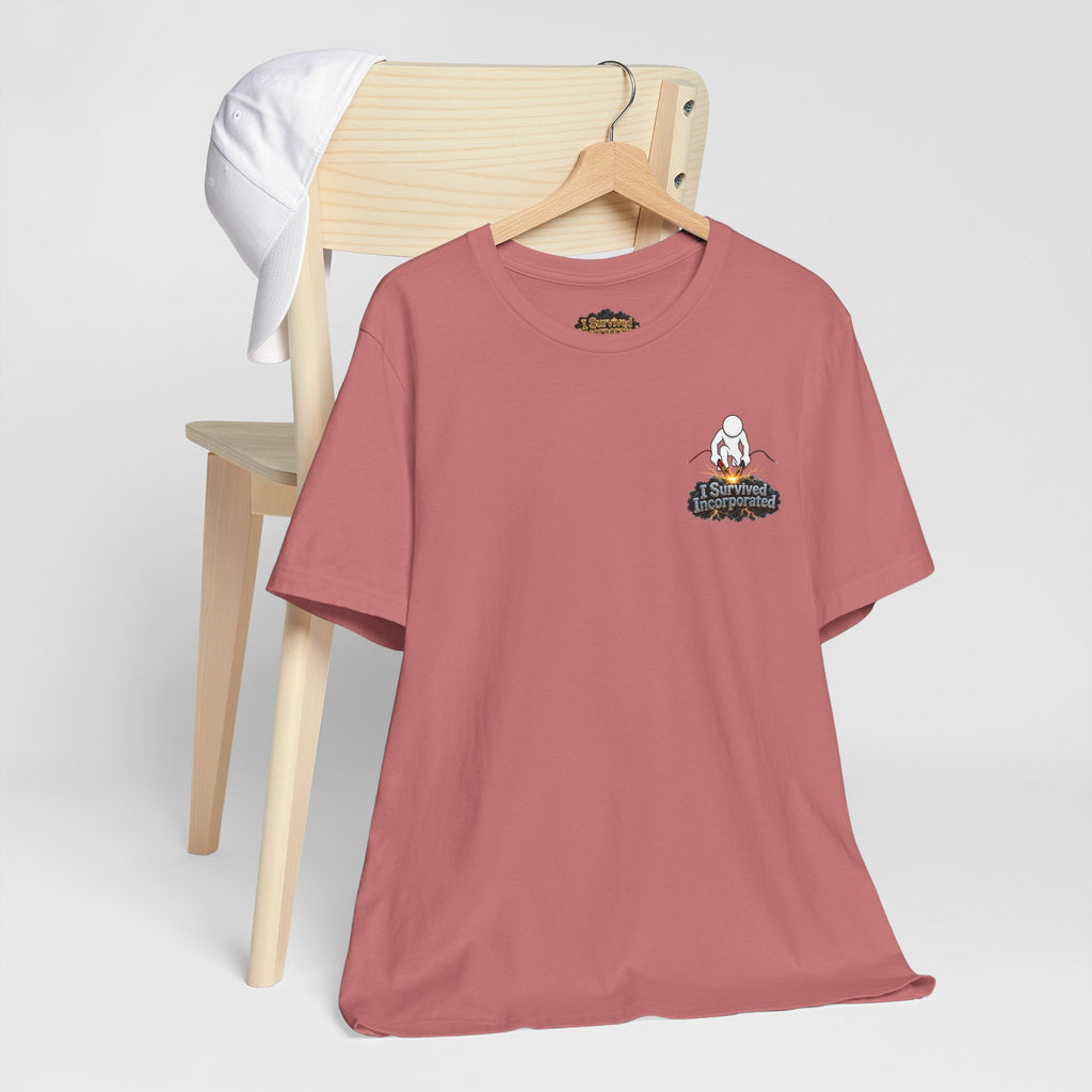 I Survived 2020 — "Please Stand By" Test Pattern Tee Summer Premier Unisex Jersey Short Sleeve Tee