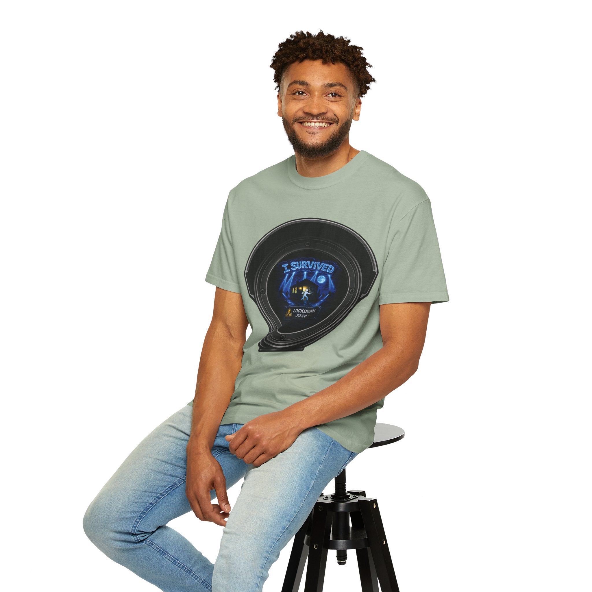 I Survived 2020 — Director's Cut S3:E2 "Dating Under Lockdown" | Lockdown Edition Documentary Unisex Garment-Dyed T-shirt