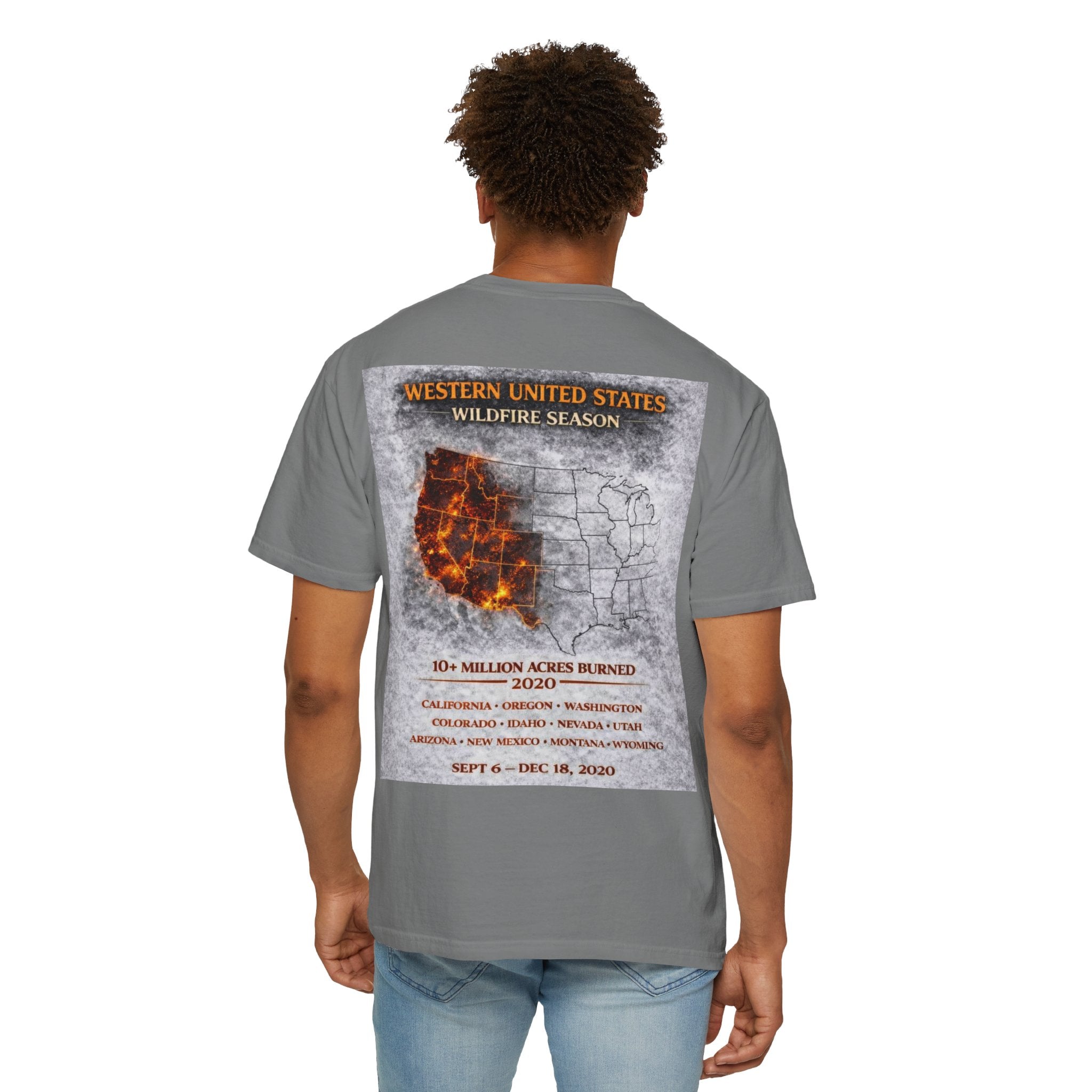 I Survived 2020 — Director's Cut S2:E4 "Western U.S. Wildfire Season" | Mid-Season Finale Pt. 1 | Wildfire Edition Memorial Unisex Garment-Dyed T-shirt