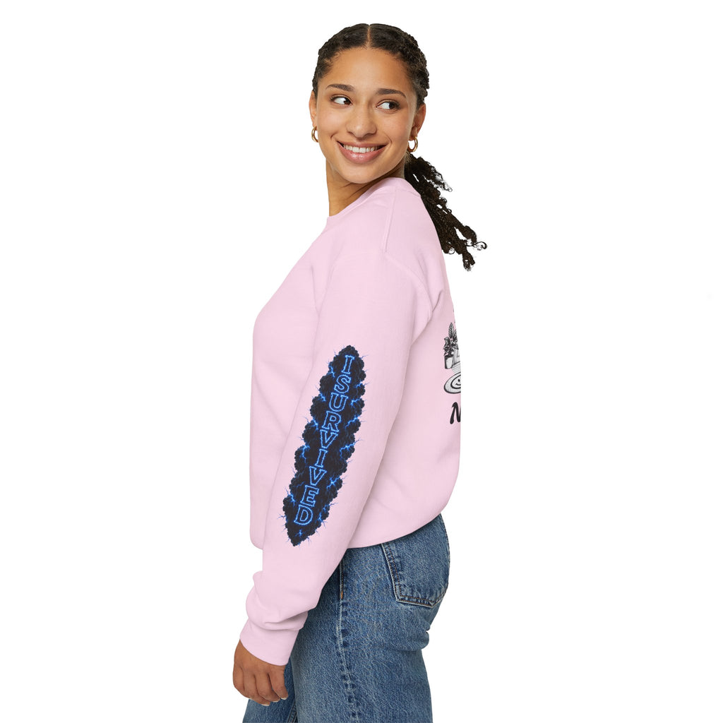 I Survived 2020 — LOCKDOWN S3:E4: Director's Cut "Working From Home" Unisex Heavy Blend™ Crewneck Sweatshirt