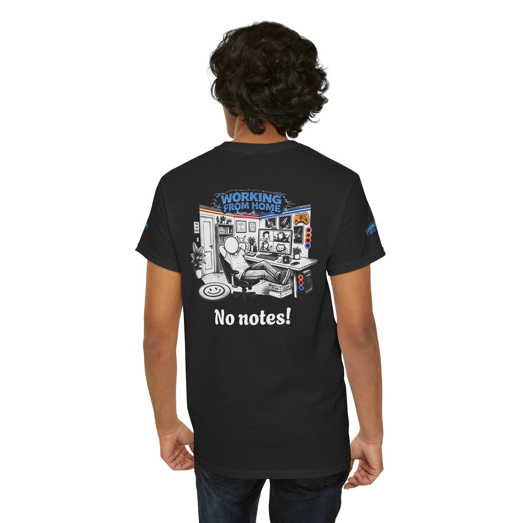 I Survived 2020 — LOCKDOWN S3:E4: Special Edition "Working From Home" Unisex Heavy Cotton Tee