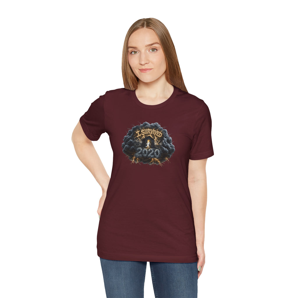 I Survived 2020 — Original PILOT Design: Director's Cut Unisex Jersey Short Sleeve Tee