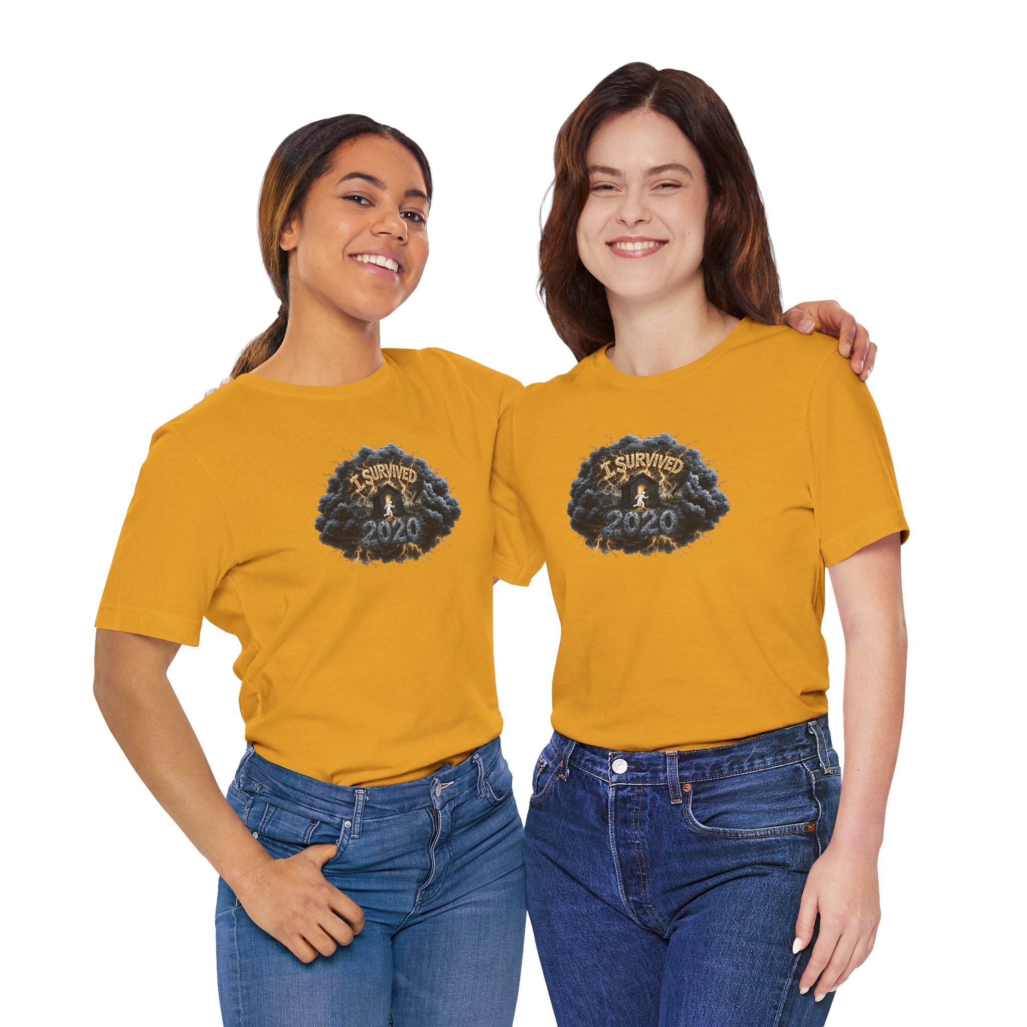 I Survived 2020 — Original PILOT Design: Director's Cut Unisex Jersey Short Sleeve Tee