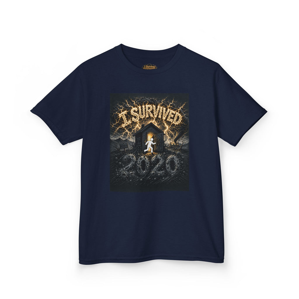 I Survived 2020 — Original Design Teaser Tee | Season 1 Premiere Drop Kids Heavy Cotton™ Tee