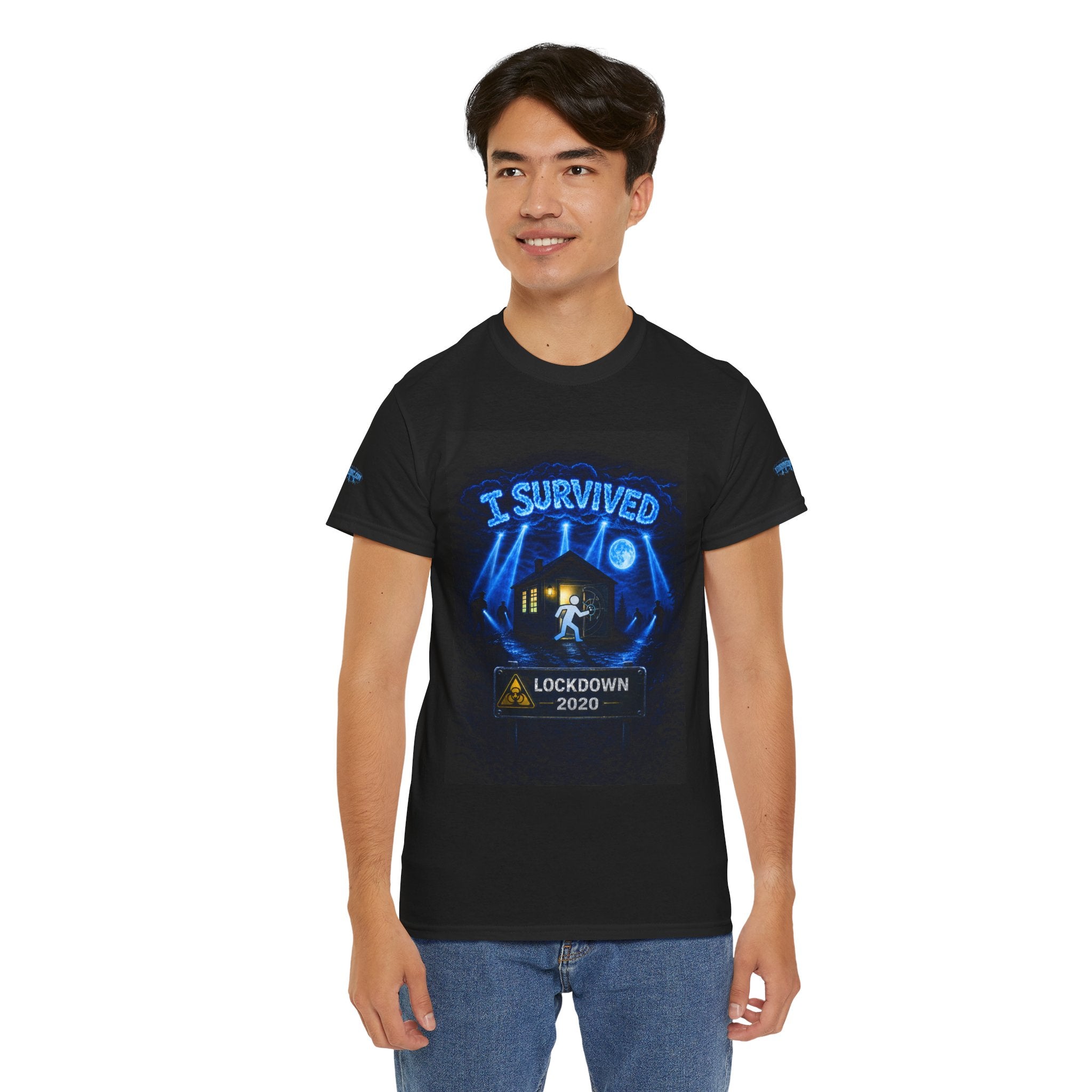 I Survived 2020 — S3:E3 "Remote Schooling" | Lockdown Edition Documentary Unisex Heavy Cotton Tee (SPECIAL EDITION)