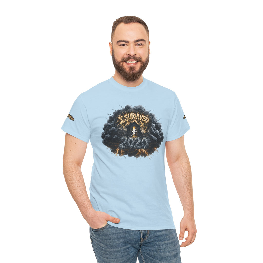 I Survived 2020 — Director's Cut Original Design Teaser Tee | Season 1 Premiere Drop Unisex Heavy Cotton Tee (SPECIAL EDITION)