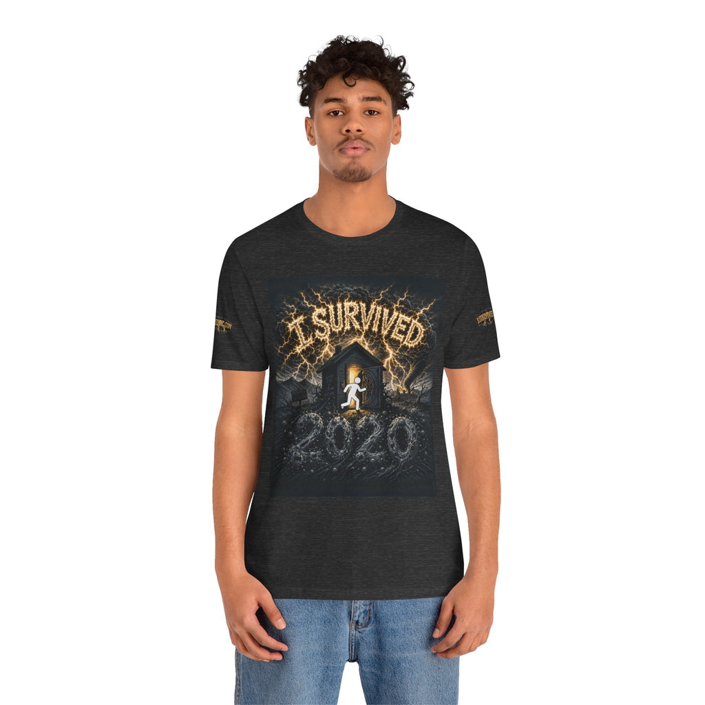 I Survived 2020 — Original Design Teaser Tee | Season 1 Premiere Drop Unisex Jersey Short Sleeve Tee