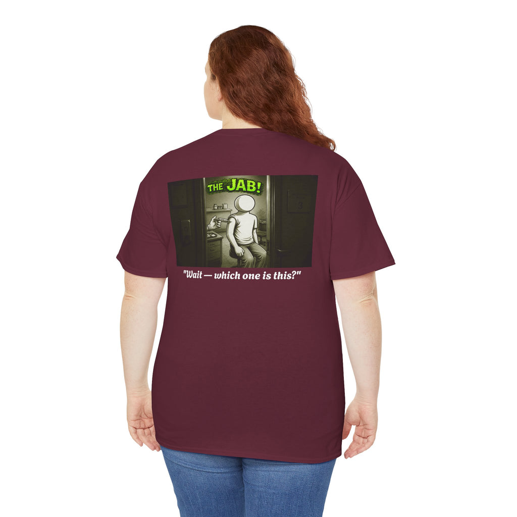 I Survived 2020 — PANDEMIC S1:E3: Director's Cut "The Jab!" Unisex Heavy Cotton Tee