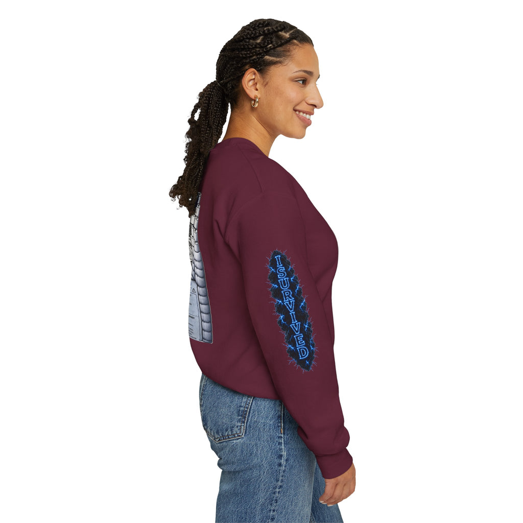 I Survived 2020 —  LOCKDOWN S3:E1: Director's Cut Special Edition "Quarantine" Unisex Heavy Blend™ Crewneck Sweatshirt