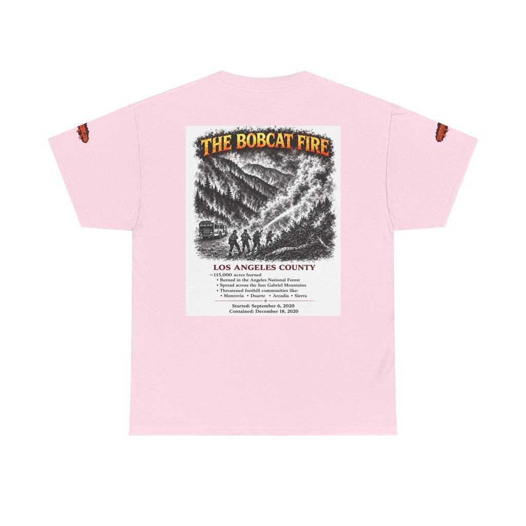 I Survived 2020 — S2:E2 "The Bobcat Fire" | Wildfire Edition Memorial Unisex Heavy Cotton Tee (SPECIAL EDITION)