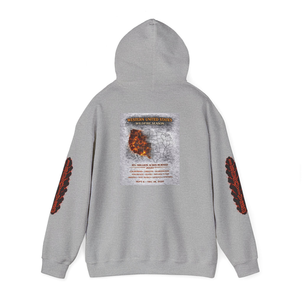 I Survived 2020 — Director's Cut S2:E4 "Western U.S. Wildfire Season" | Mid-Season Finale Pt. 1 | Wildfire Edition Memorial Hoodie Sweatshirt