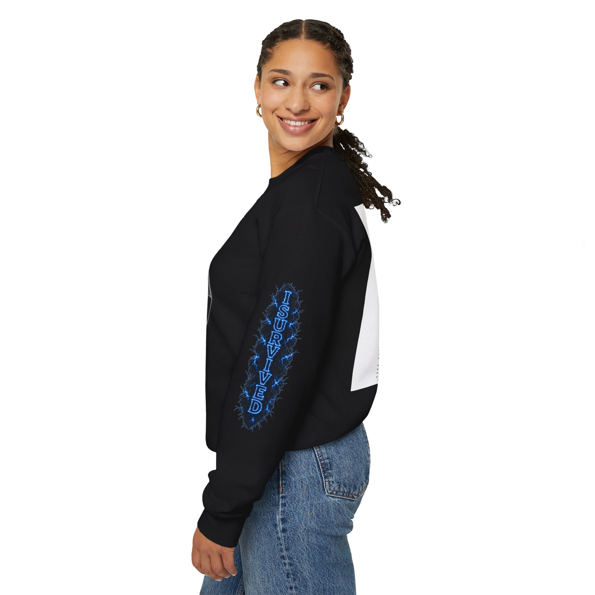 I Survived 2020 — Director's Cut S3:E1 "Quarantine" | Lockdown Edition Documentary Unisex Heavy Blend™ Crewneck Sweatshirt