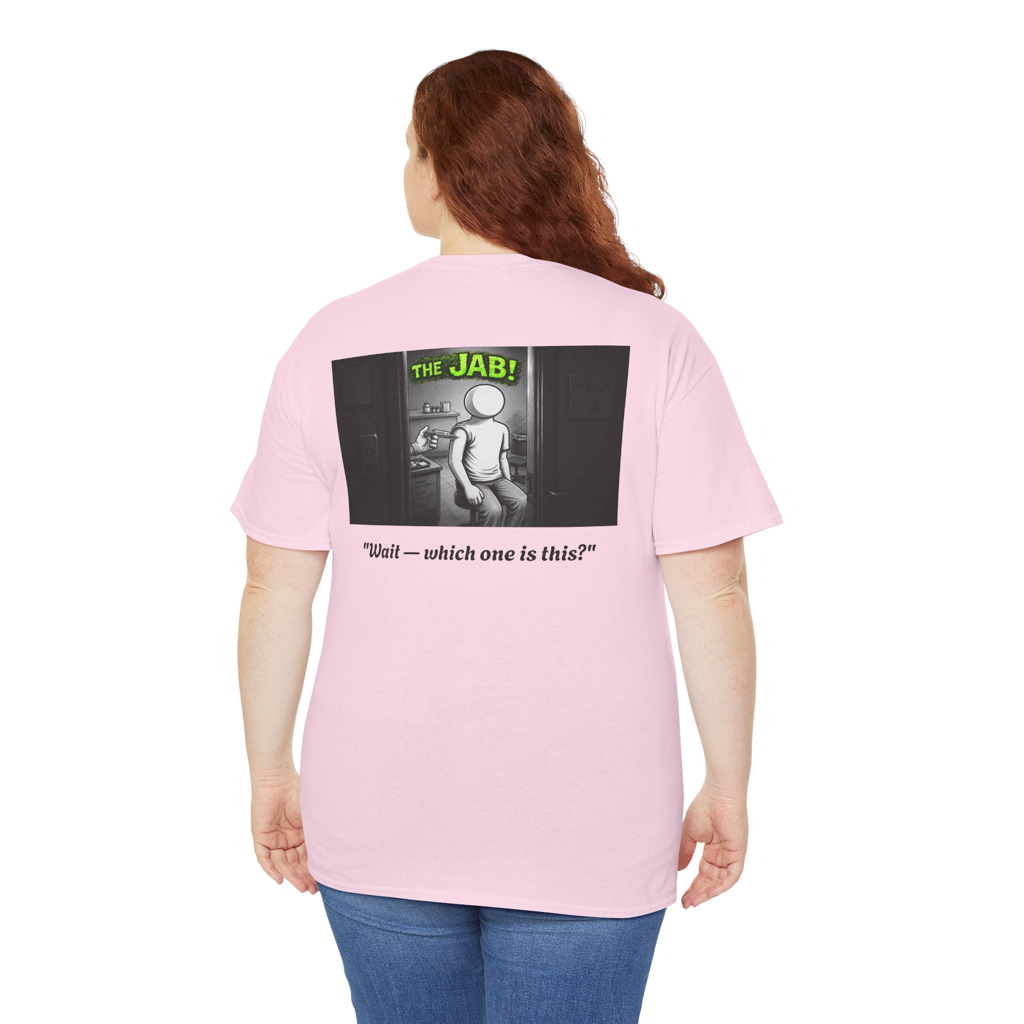 I Survived 2020 — Director's Cut S1:E3 "The Jab!" | Pandemic Edition Unisex Heavy Cotton Tee