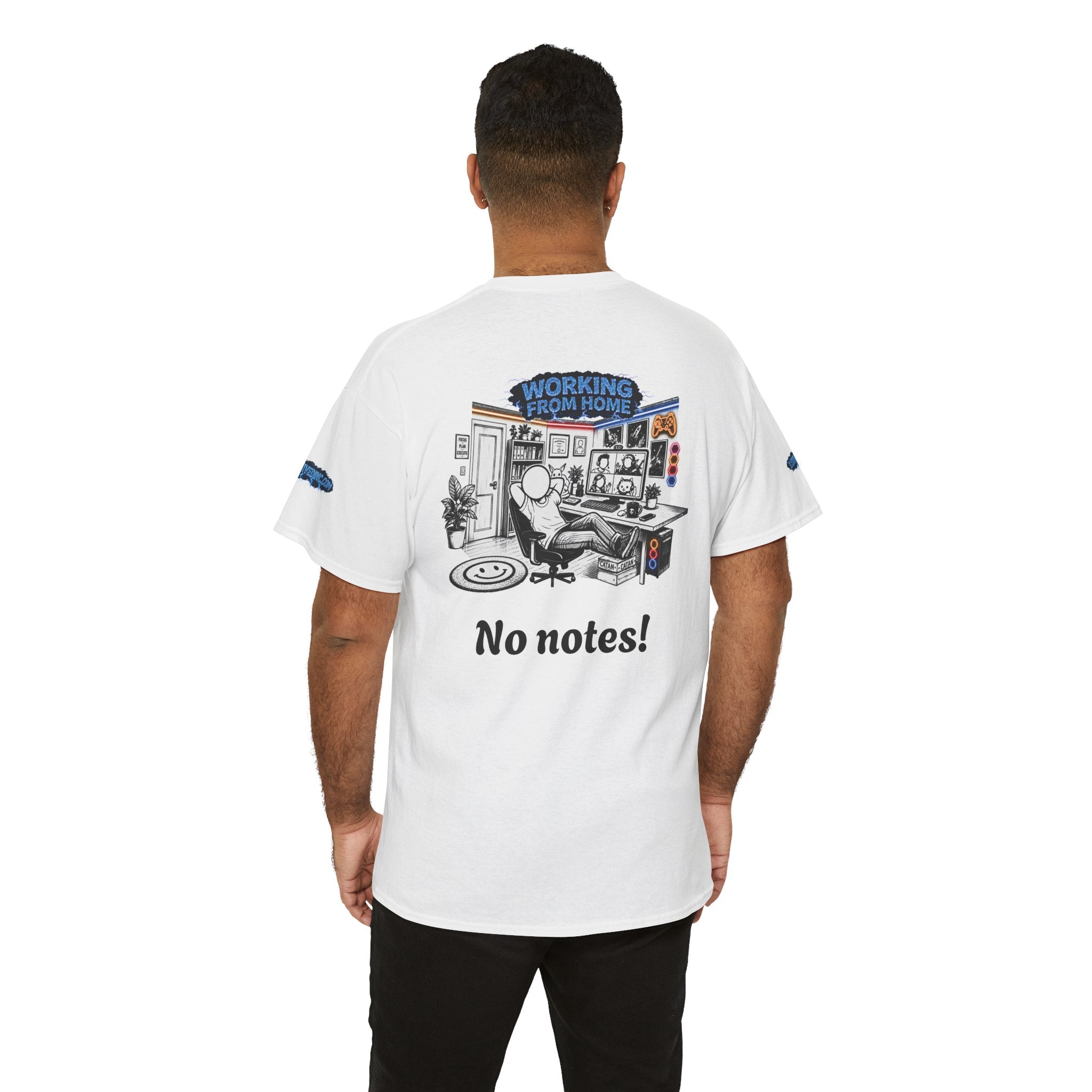 I Survived 2020 — LOCKDOWN S3:E3: Director's Cut Special Edition "Working From Home" Unisex Heavy Cotton Tee