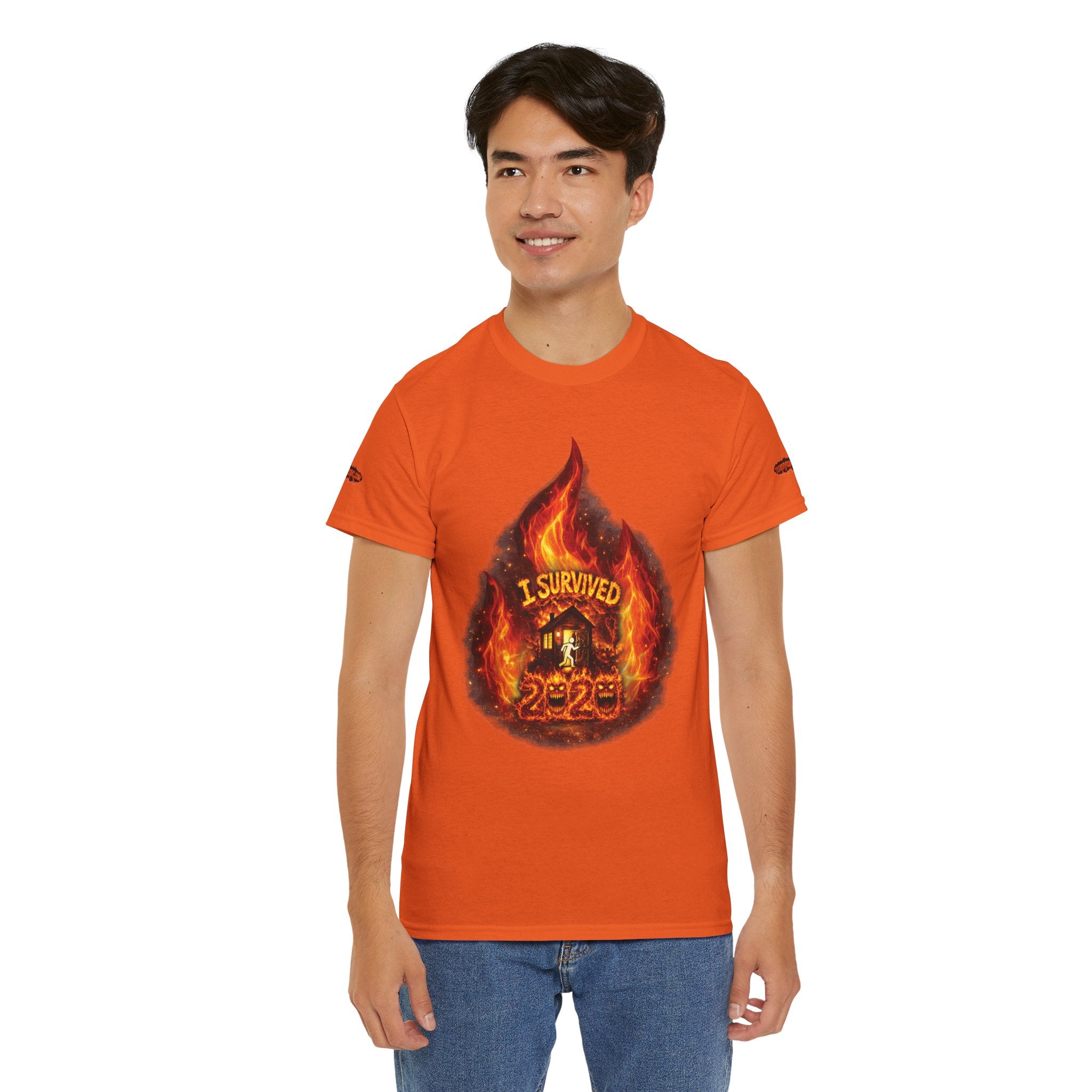 I Survived 2020 — Director's Cut S2:E3 "The California Wildfires" | Wildfire Edition Memorial Unisex Heavy Cotton Tee (SPECIAL EDITION)