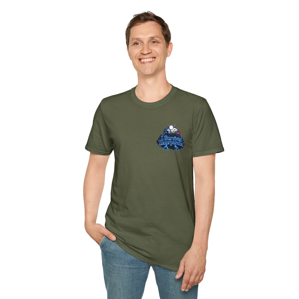 I Survived 2020 — "Please Stand By" Test Pattern Tee Lockdown Edition Summer Exclusive Unisex Softstyle T-Shirt