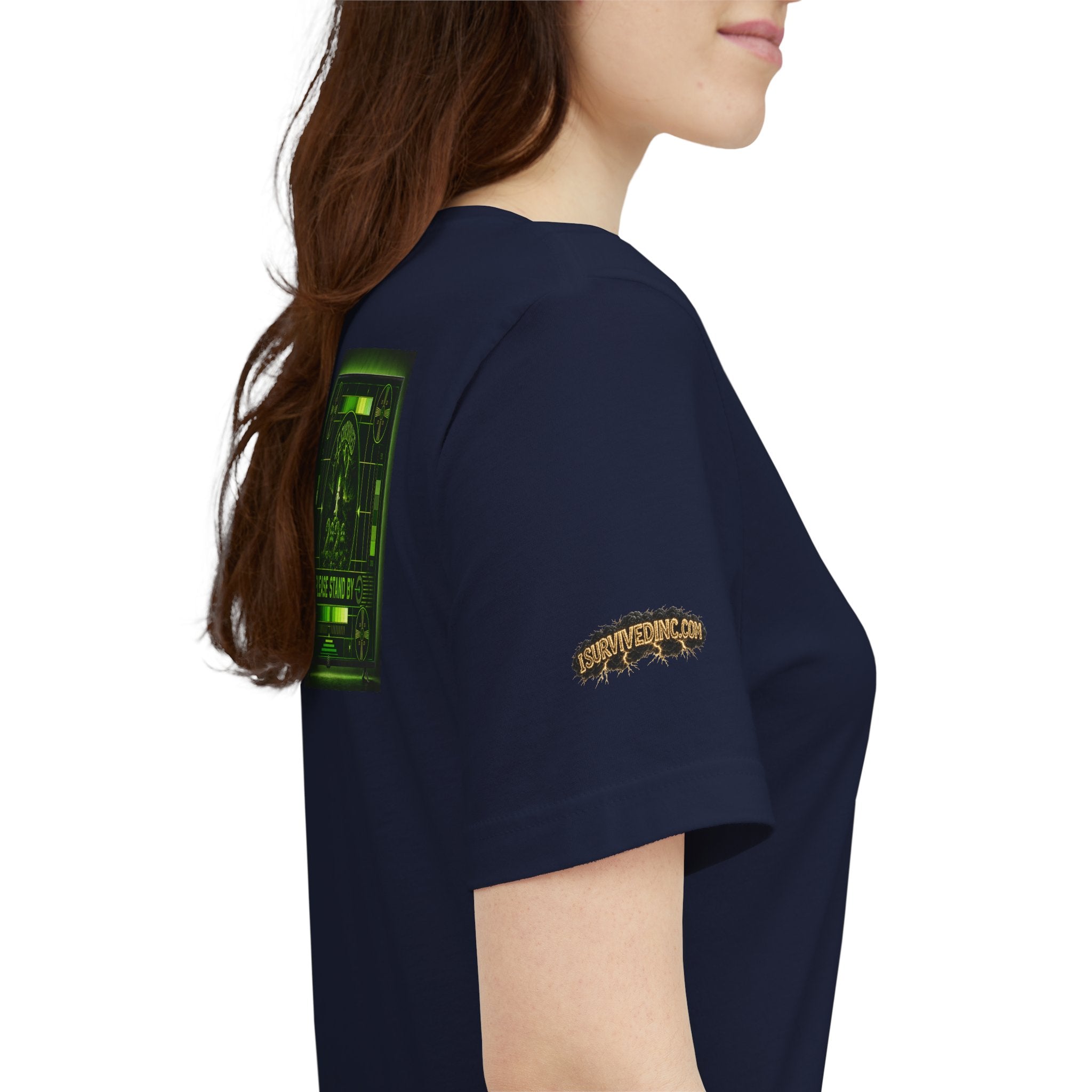 I Survived 2020 — "Please Stand By" Test Pattern Toxic Signal Tee Special Edition Summer Premiere Unisex Jersey Short Sleeve Tee