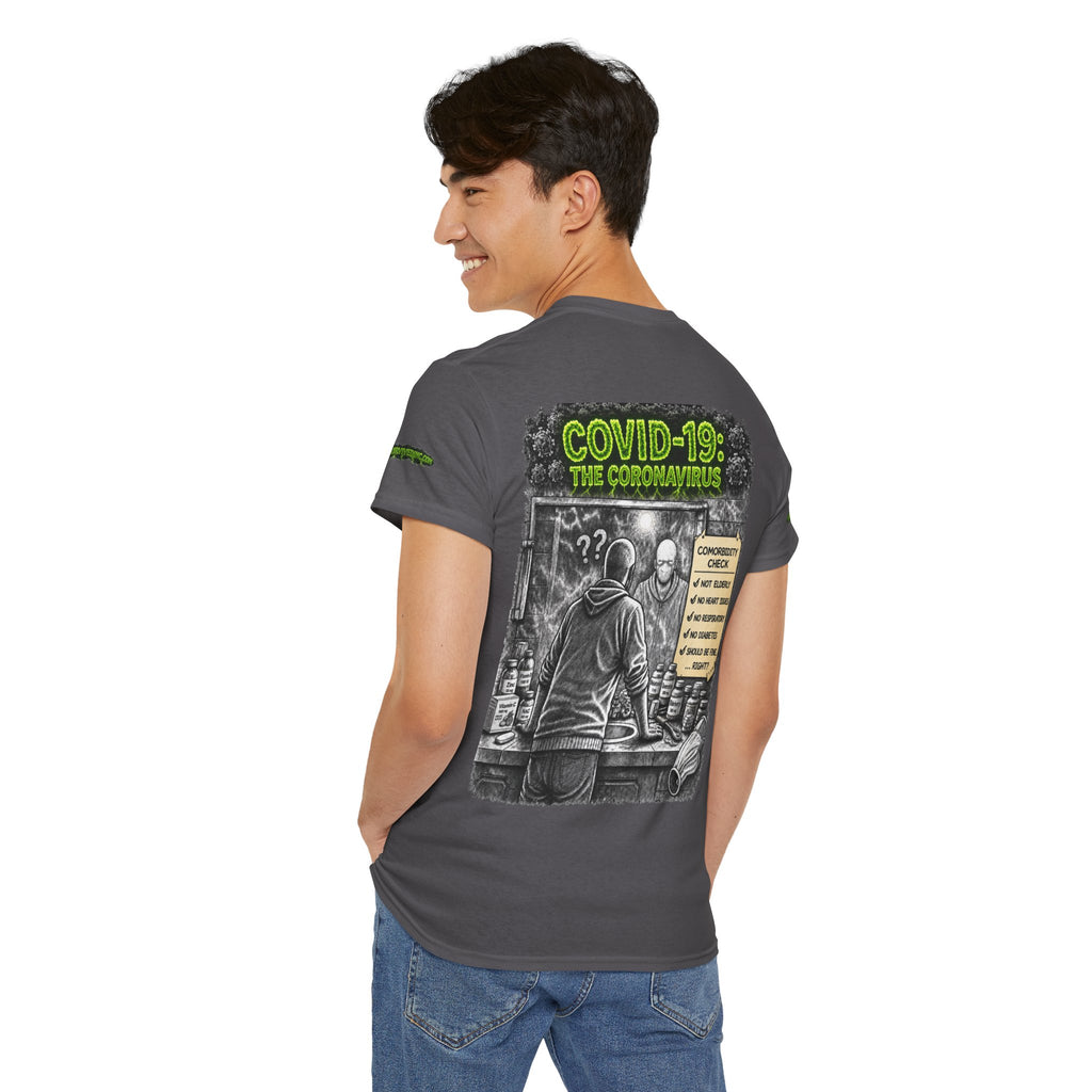 I Survived 2020 — S1:E1 "COVID-19: The Coronavirus" | Pandemic Edition Unisex Heavy Cotton Tee (SPECIAL EDITION)