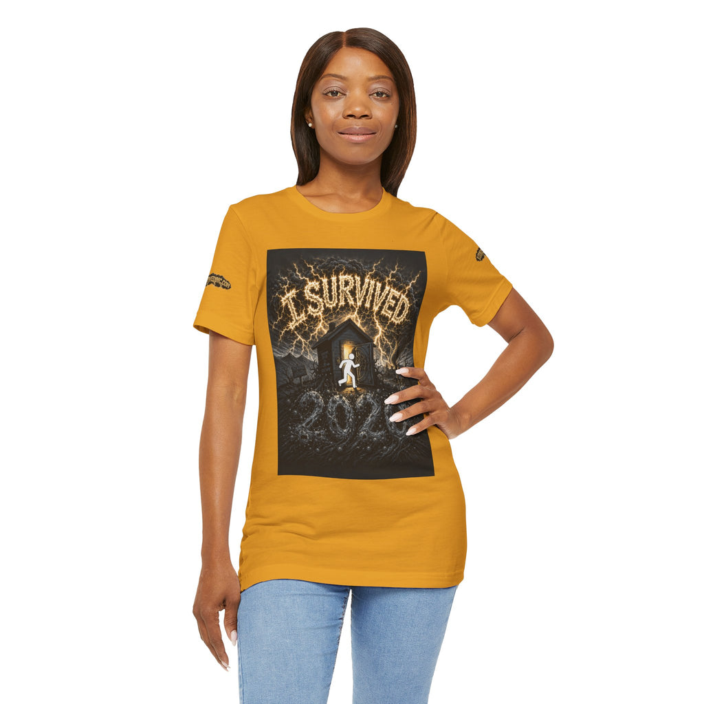 I Survived 2020 — Original PILOT Design: Special Edition Unisex Jersey Short Sleeve Tee