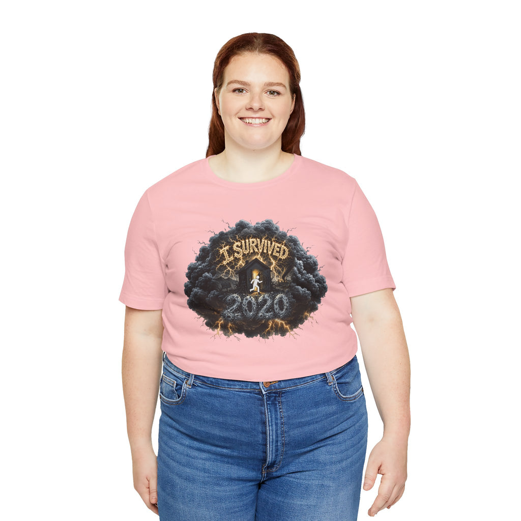 I Survived 2020 — Director's Cut Original Design Teaser Tee | Season 1 Premiere Drop Unisex Jersey Short Sleeve Tee