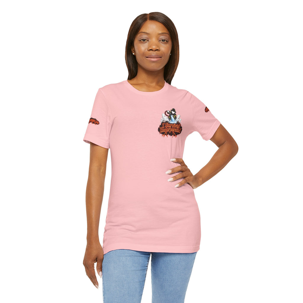 I Survived 2020 — "Please Stand By" Test Pattern Tee Wildfire Signal Special Edition Summer Premiere Unisex Jersey Short Sleeve Tee