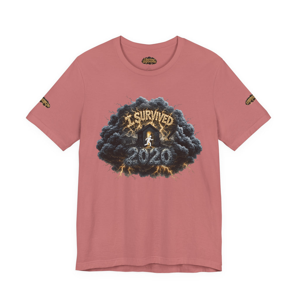 I Survived 2020 — Director's Cut Original Design Teaser Tee | Season 1 Premiere Drop Unisex Jersey Short Sleeve Tee