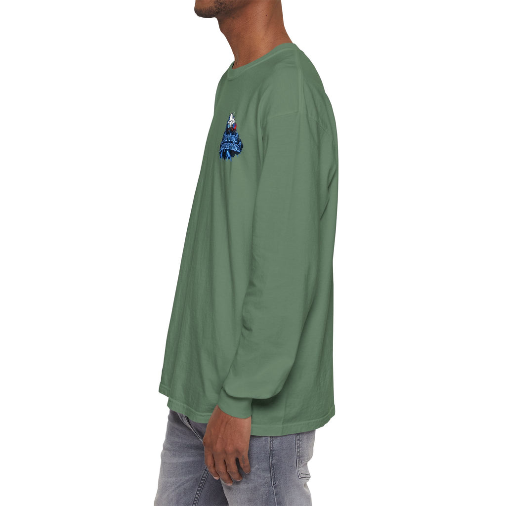 I Survived 2020 — "Please Stand By" Test Pattern Tee Lockdown Edition Summer Exclusive Unisex Garment-Dyed Long Sleeve T-Shirt