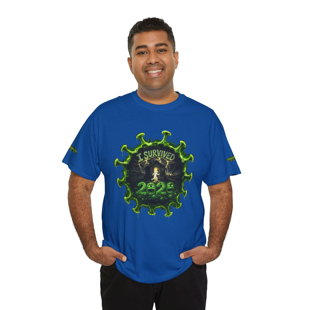 I Survived 2020 — Director's Cut S1:E2 "The Coming of COVID" | Pandemic Edition Unisex Heavy Cotton Tee (SPECIAL EDITION)