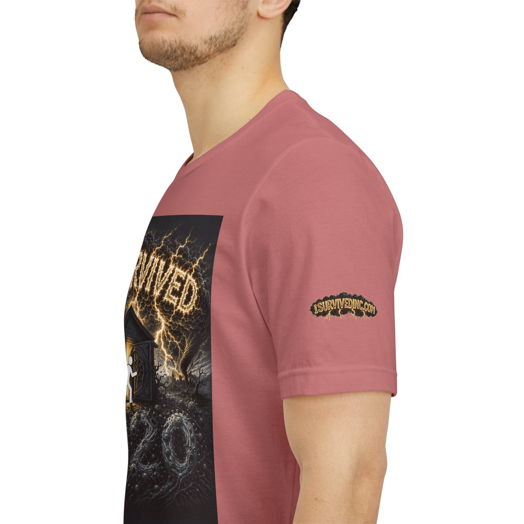 I Survived 2020 — Original Design Teaser Tee | Season 1 Premiere Drop Unisex Jersey Short Sleeve Tee