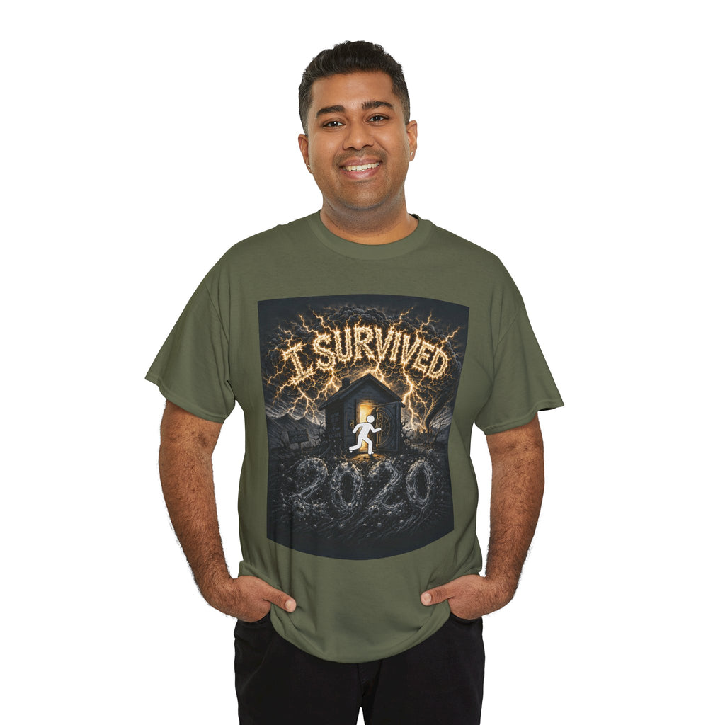 I Survived 2020 — Original PILOT Design Unisex Heavy Cotton Tee