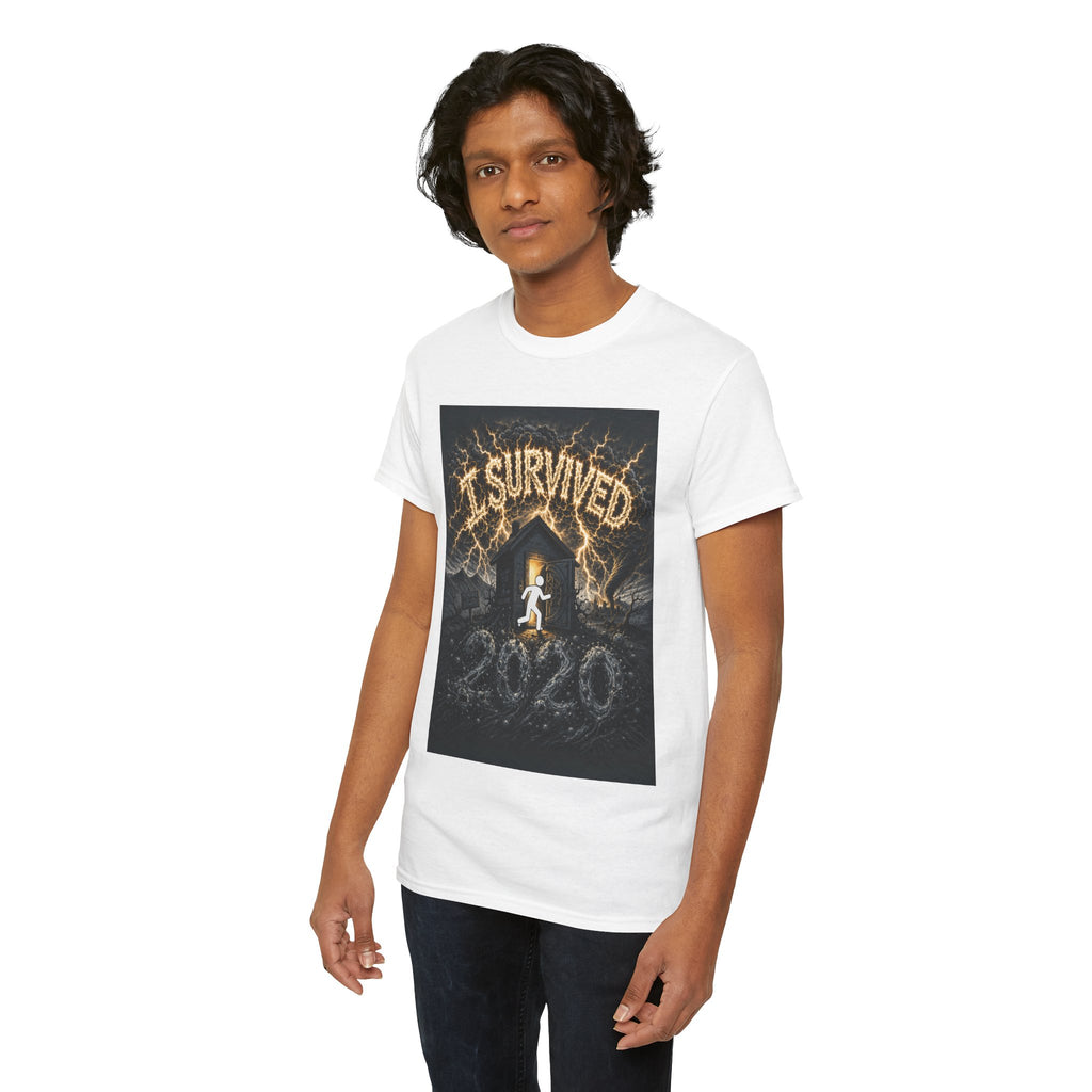 I Survived 2020 — Original PILOT Design Unisex Heavy Cotton Tee