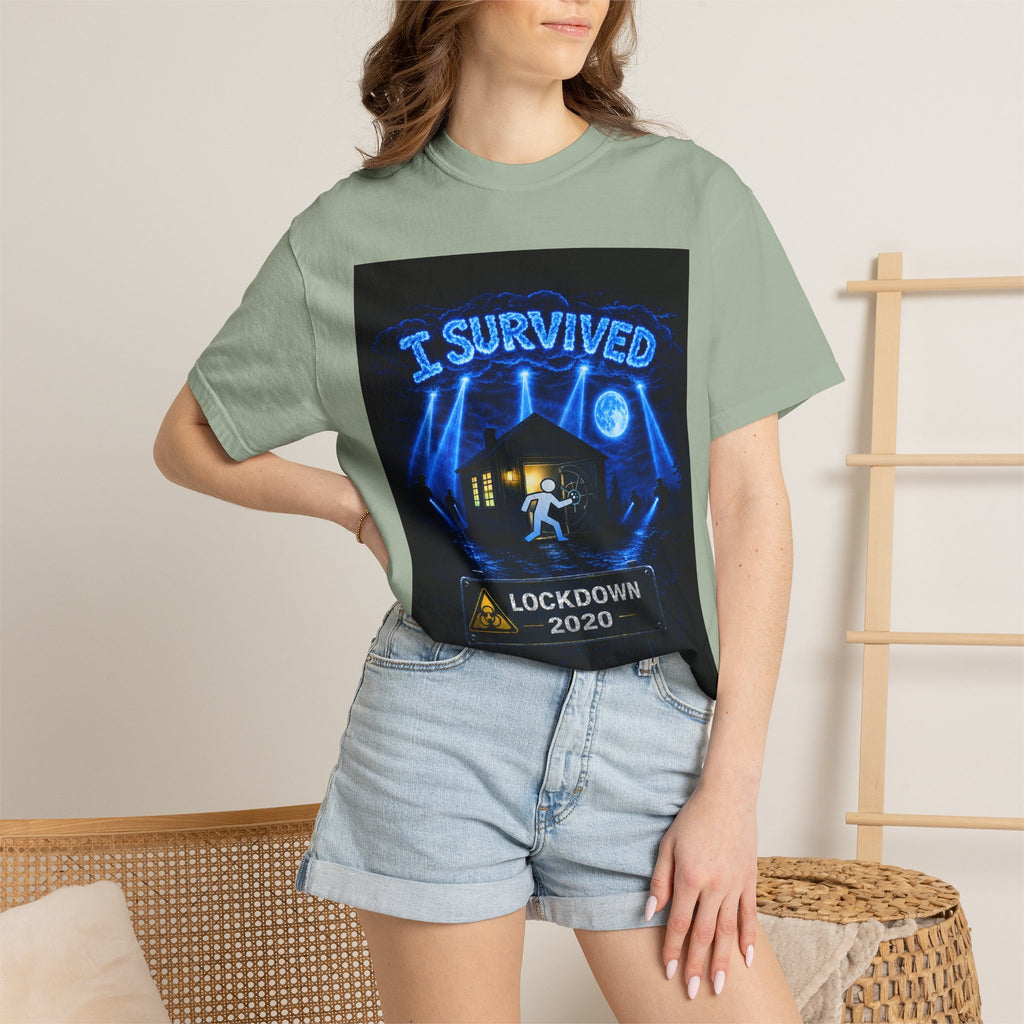 I Survived 2020 — S3:E3 "Remote Schooling" | Lockdown Edition Documentary Unisex Garment-Dyed T-shirt