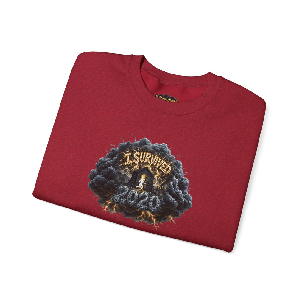 I Survived 2020 — Original PILOT Design: Director's Cut Special Edition Unisex Heavy Blend™ Crewneck Sweatshirt