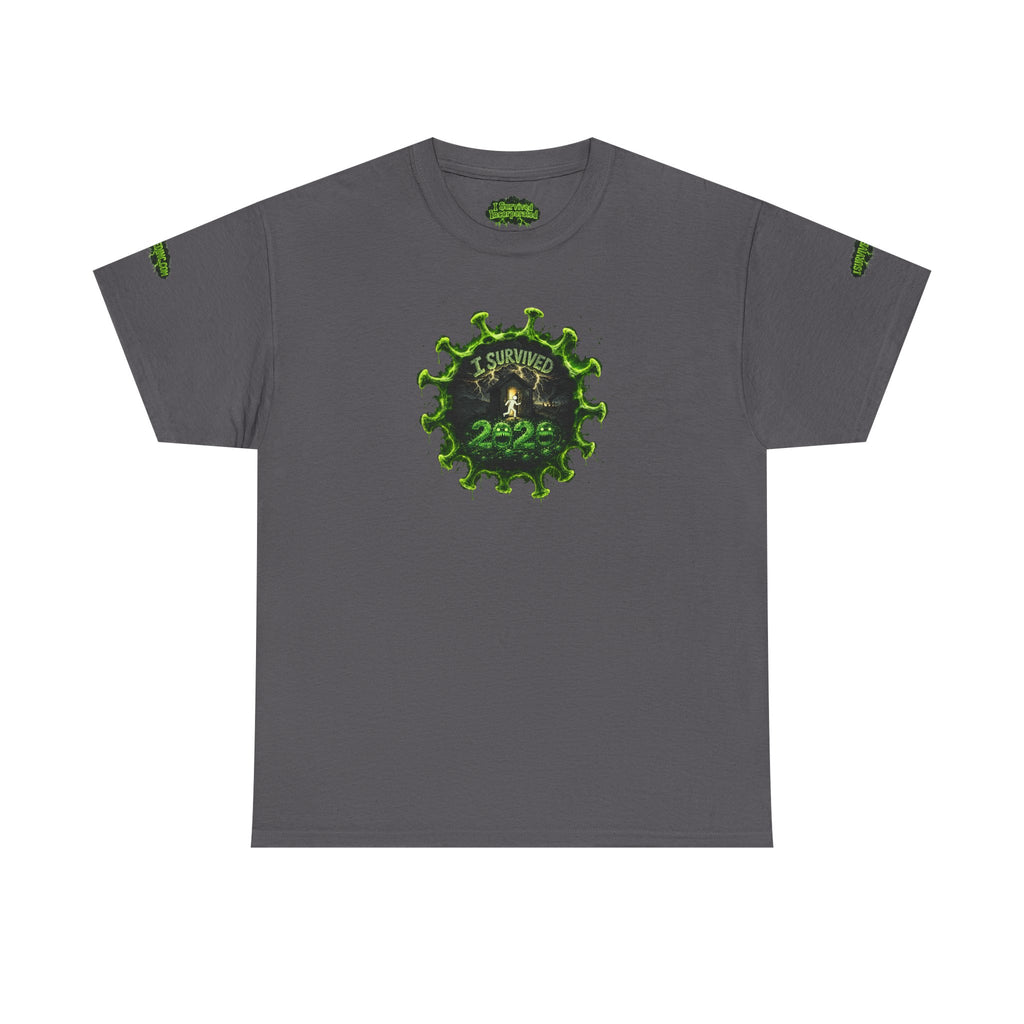 I Survived 2020 — PANDEMIC S1:E2: Director's Cut Special Edition "The Coming of COVID" Unisex Heavy Cotton Tee