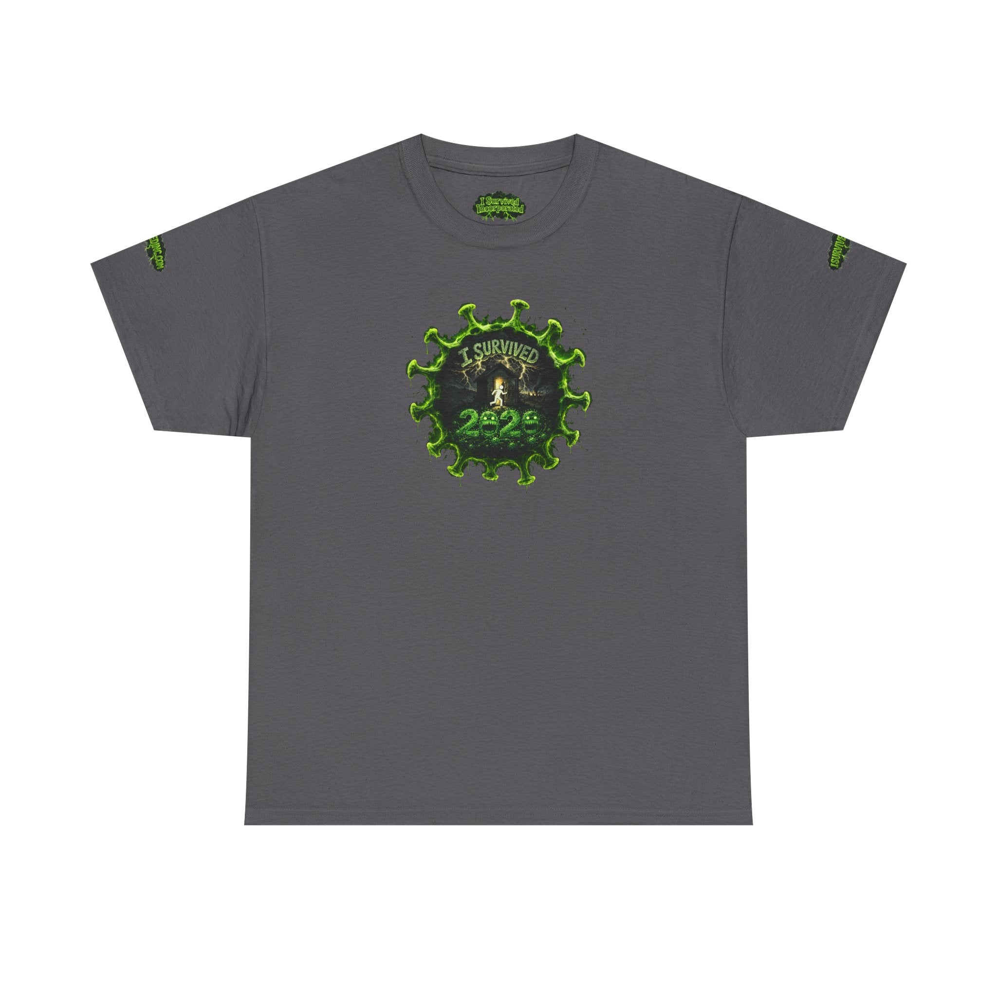 I Survived 2020 — PANDEMIC S1:E2: Director's Cut Special Edition "The Coming of COVID" Unisex Heavy Cotton Tee