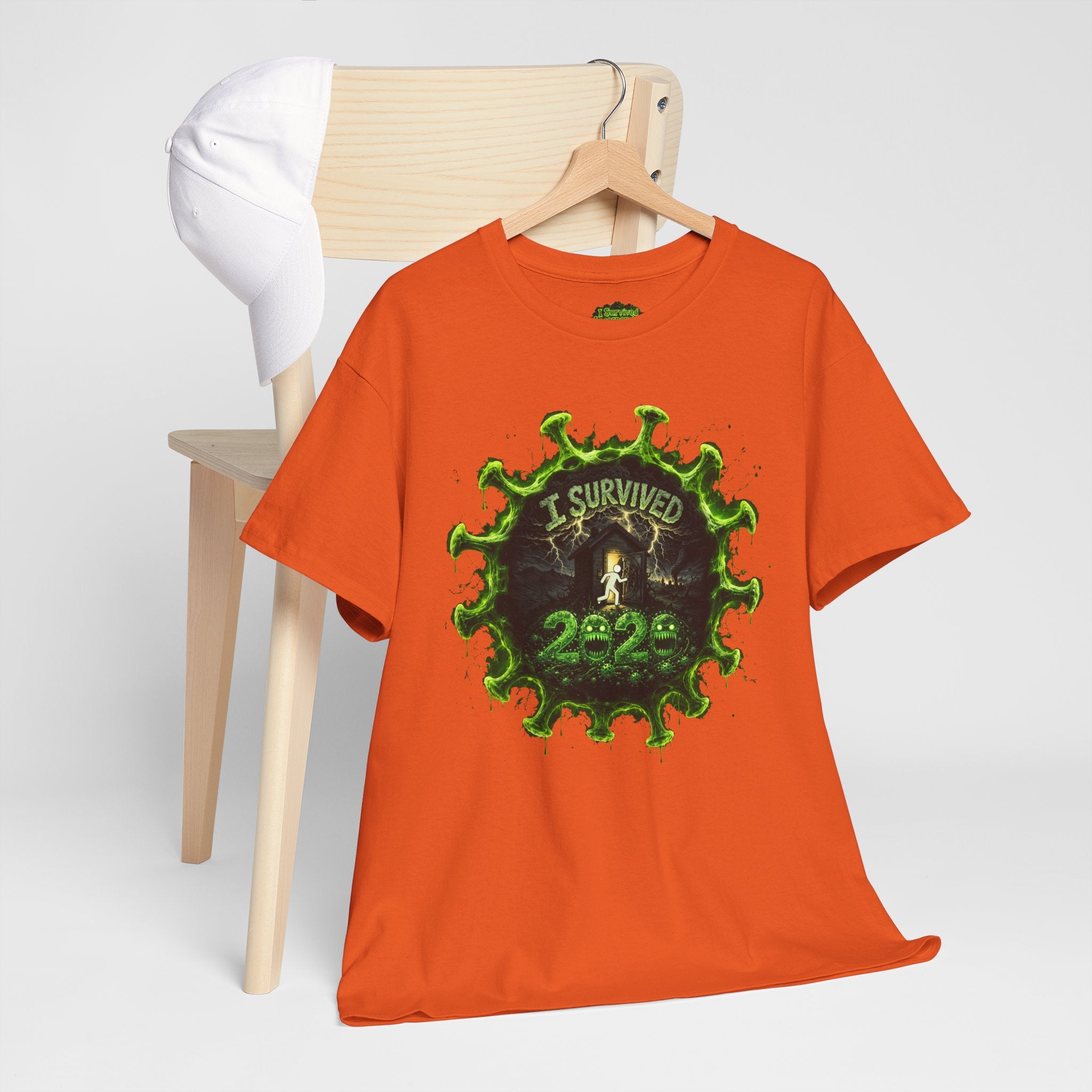 I Survived 2020 — Director's Cut S1:E2 "The Coming of COVID" | Pandemic Edition Unisex Heavy Cotton Tee