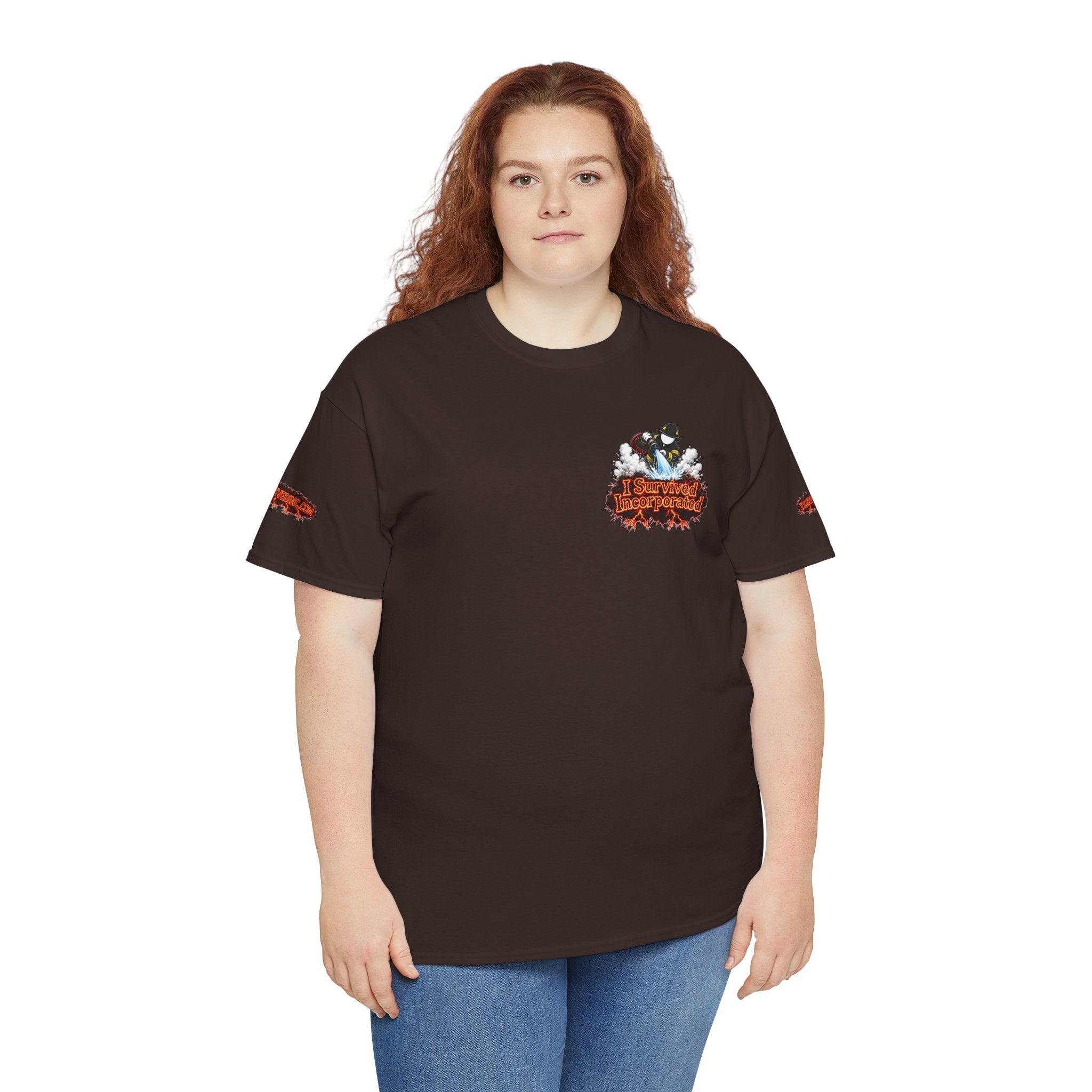 I Survived 2020 — "Please Stand By" Test Pattern Tee Wildfire Signal Special Edition Summer Premiere Unisex Heavy Cotton Tee