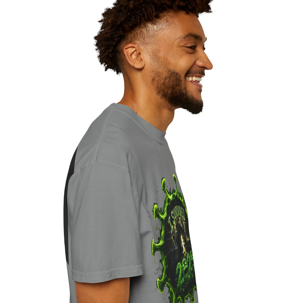 I Survived 2020 — Director's Cut S1:E3 "The Jab!" | Pandemic Edition Unisex Garment-Dyed T-shirt