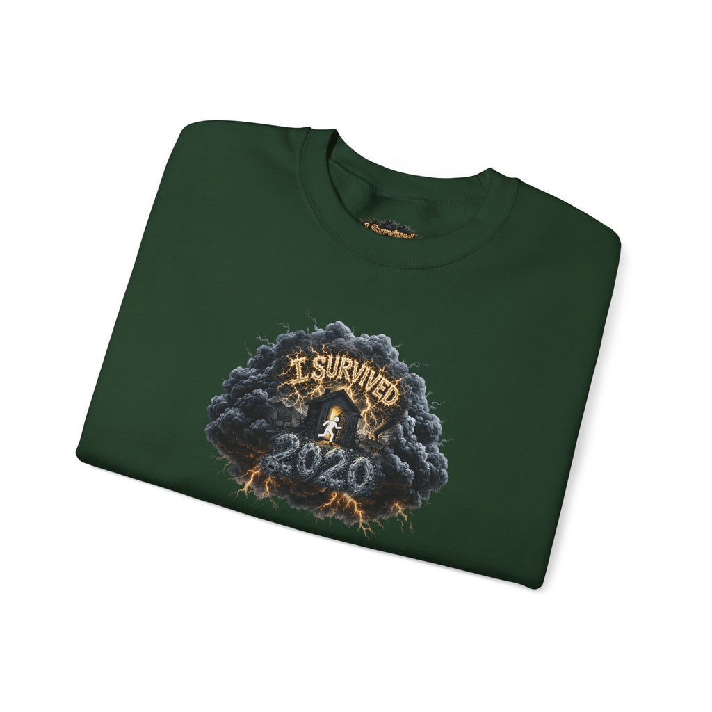 I Survived 2020 — Original PILOT Design: Director's Cut Special Edition Unisex Heavy Blend™ Crewneck Sweatshirt