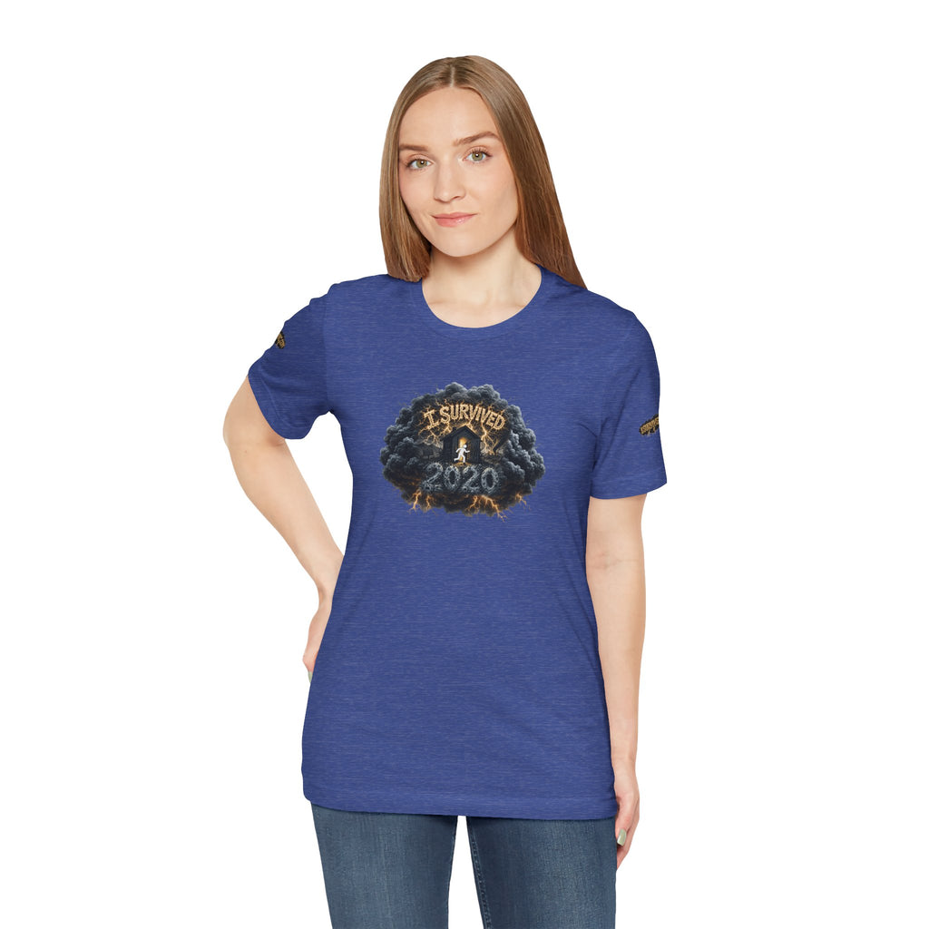 I Survived 2020 — Original PILOT Design: Director's Cut Unisex Jersey Short Sleeve Tee