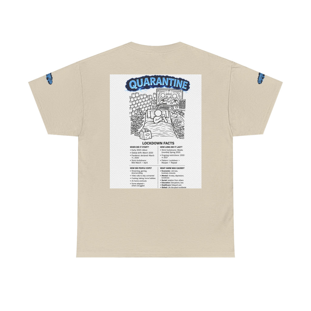 J'ai survécu à 2020 — S3:E1 « Quarantaine » | T-shirt unisexe en coton épais édition Confinement (ÉDITION SPÉCIALE)