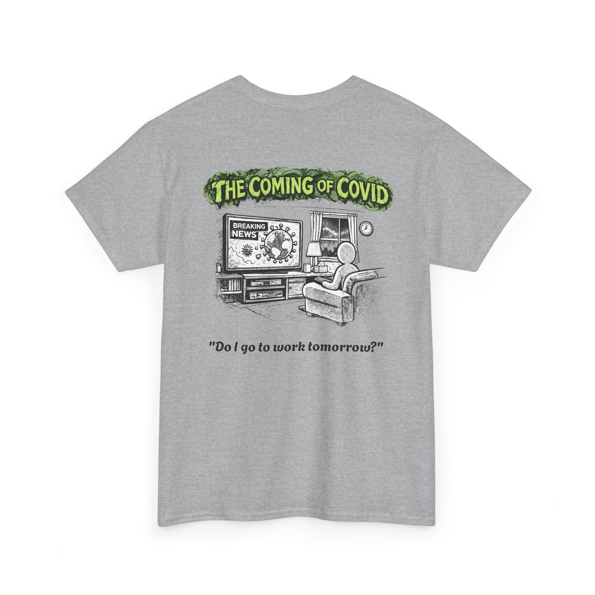I Survived 2020 — Director's Cut S1:E2 "The Coming of COVID" | Pandemic Edition Unisex Heavy Cotton Tee