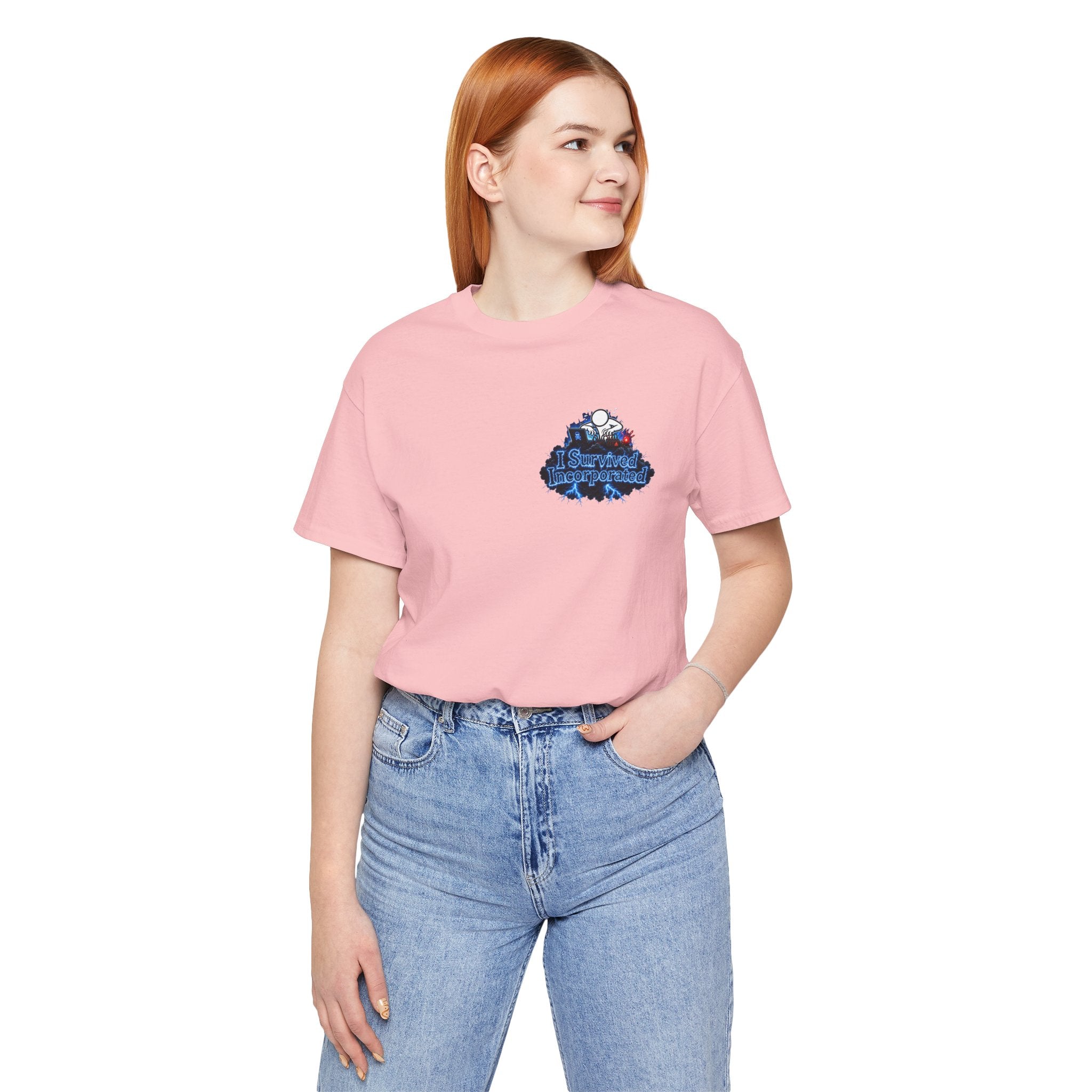 I Survived 2020 — "Please Stand By" Test Pattern Tee Lockdown Summer Exclusive Unisex Jersey Short Sleeve Tee