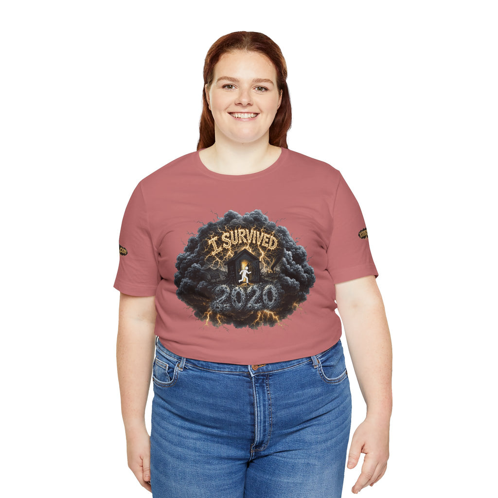 I Survived 2020 — Director's Cut Original Design Teaser Tee | Season 1 Premiere Drop Unisex Jersey Short Sleeve Tee