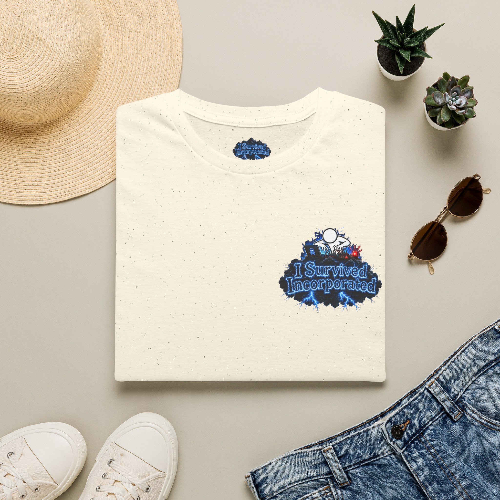 I Survived 2020 — "Please Stand By" Test Pattern Tee Lockdown Edition Summer Exclusive Unisex Softstyle T-Shirt